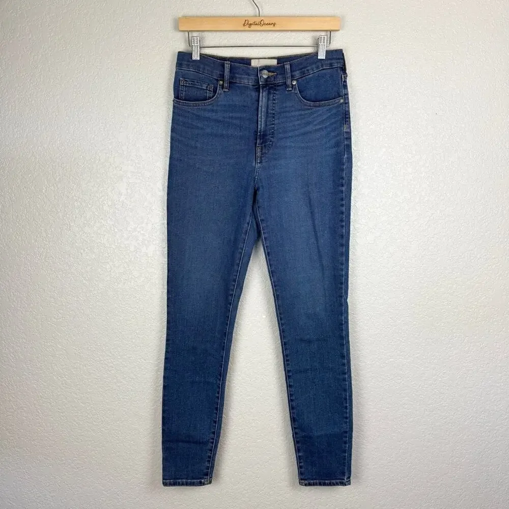 FLASH SALE! 🥳 Everlane High-Rise Skinny Jeans 29 Tall Stretch Blue Denim EUC